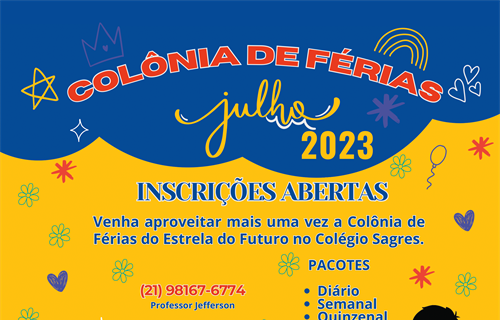 Colônia de Férias - 2023